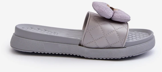 FK1 Moteriškos šlepetės su gėle