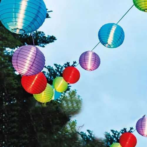 Gardlov Spalvota sodo girlianda su saulės baterija 3,5m 2V IP44 23412