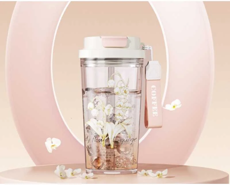 Eu Sandelis Gertuvė su šiaudeliu ir snapeliu 550 ML BD29