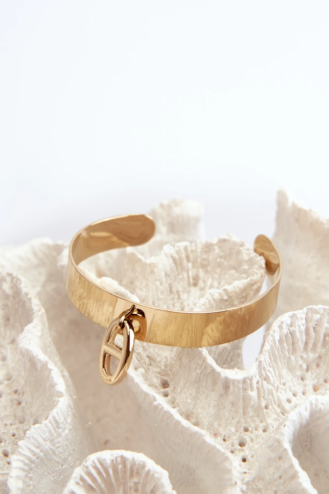 Glam Chic Women's Bracelet with Decoration Stainless Steel Sidabrinis
