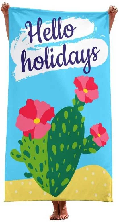 Eu Sandelis HELLO HOLIDAYS stačiakampis paplūdimio rankšluostis 150x70 REC54WZ2