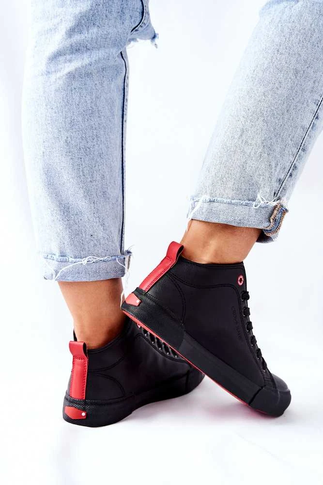 Juodi laisvalaikio stiliaus Cross Jeans bateliai