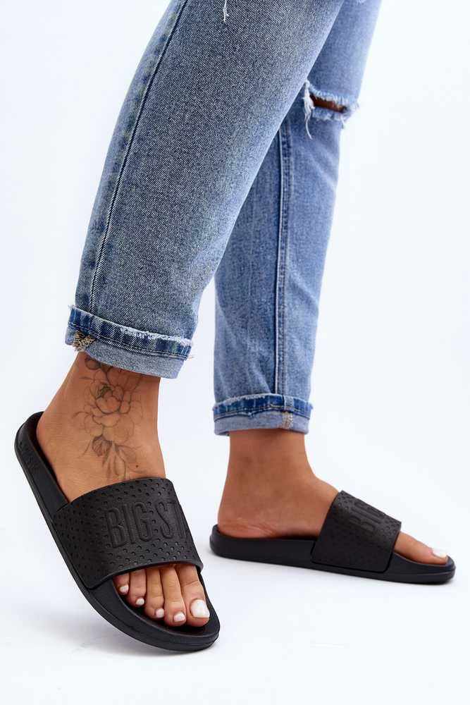 Juodos šlepetės Cross Jeans Ff2r4153c Juodas