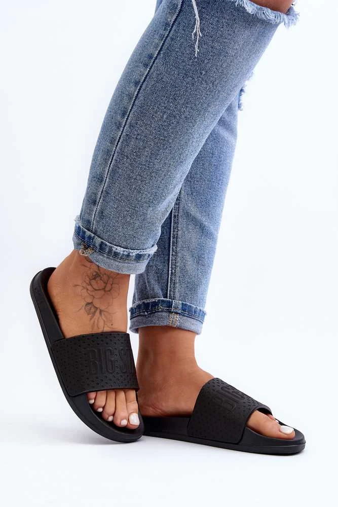 Juodos šlepetės Cross Jeans Ff2r4153c Juodas