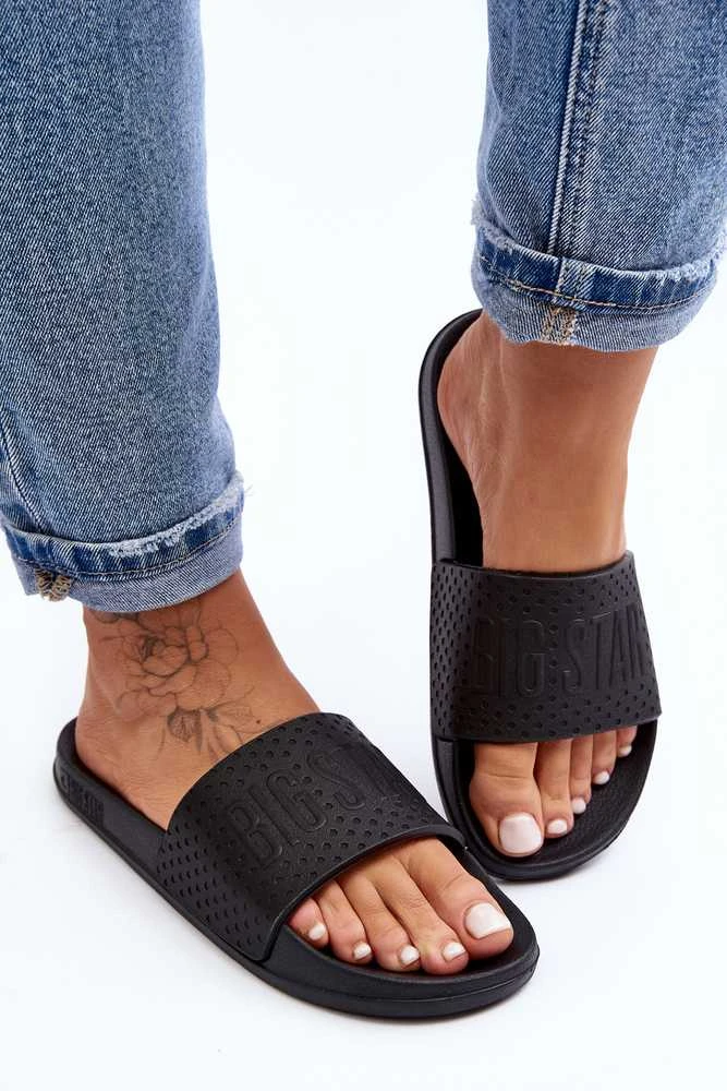 Juodos šlepetės Cross Jeans Ff2r4153c Juodas