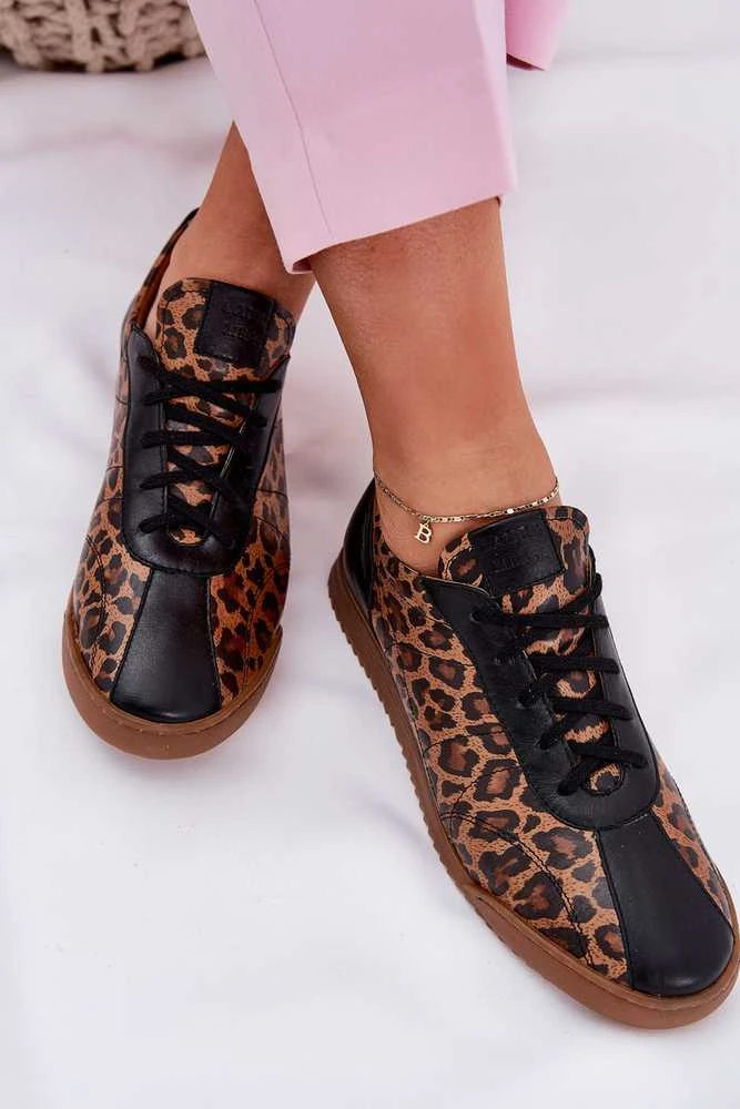 Laura Messi Leopardo rašto bateliai