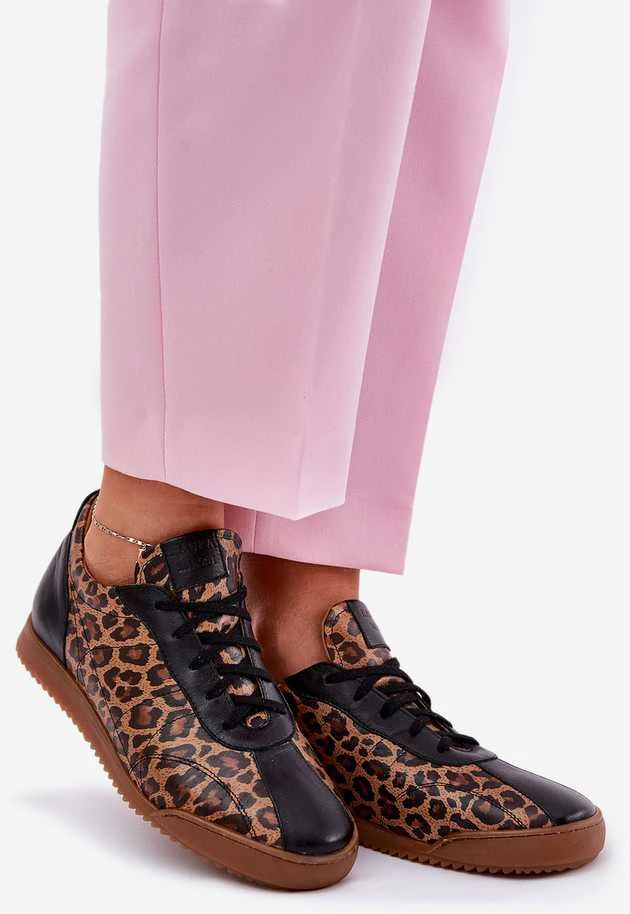 Laura Messi Leopardo rašto bateliai