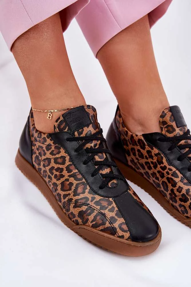 Laura Messi Leopardo rašto bateliai