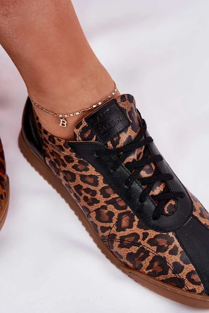 Laura Messi Leopardo rašto bateliai