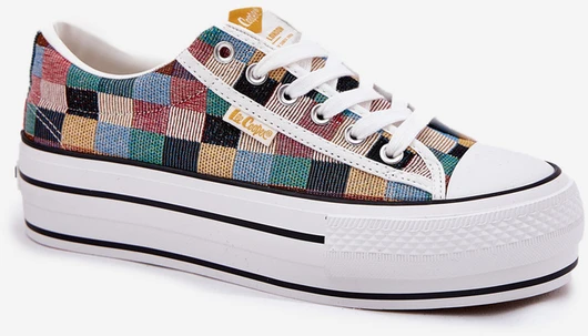 Lee Cooper Spalvingi šiuolaikiško dizaino bateliai