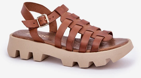 Lewski Shoes Aukštos kokybės natūralios odos moteriškos basutės
