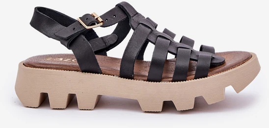 Lewski Shoes Aukštos kokybės natūralios odos moteriškos basutės