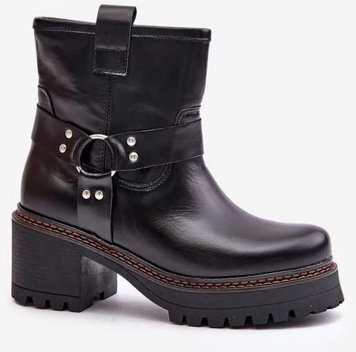 Lewski Shoes Moteriški odiniai batai su užtrauktuku