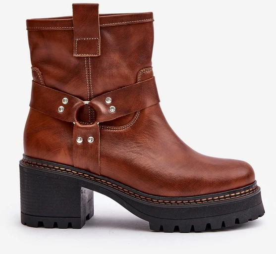 Lewski Shoes Moteriški odiniai batai su užtrauktuku