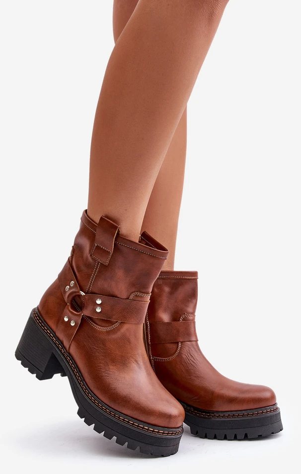 Lewski Shoes Moteriški odiniai batai su užtrauktuku
