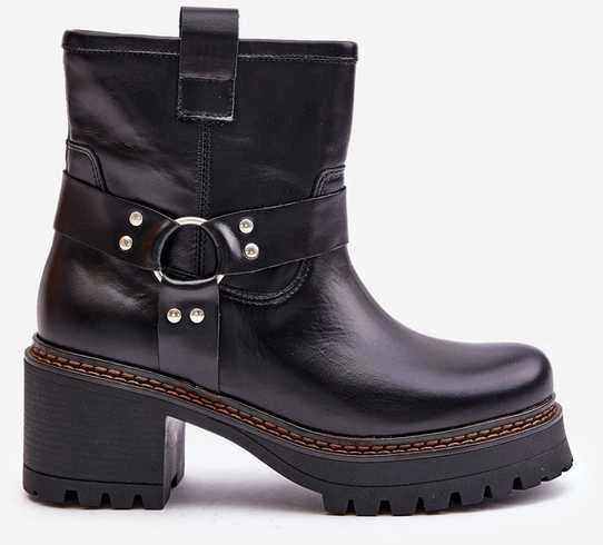 Lewski Shoes Moteriški odiniai batai su užtrauktuku