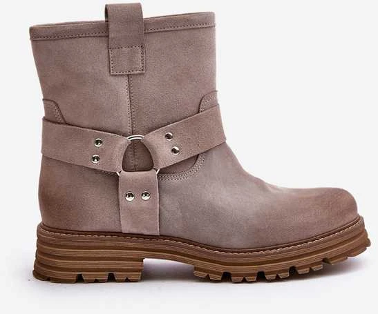 Lewski Shoes Moteriški zomšiniai natūralios odos batai