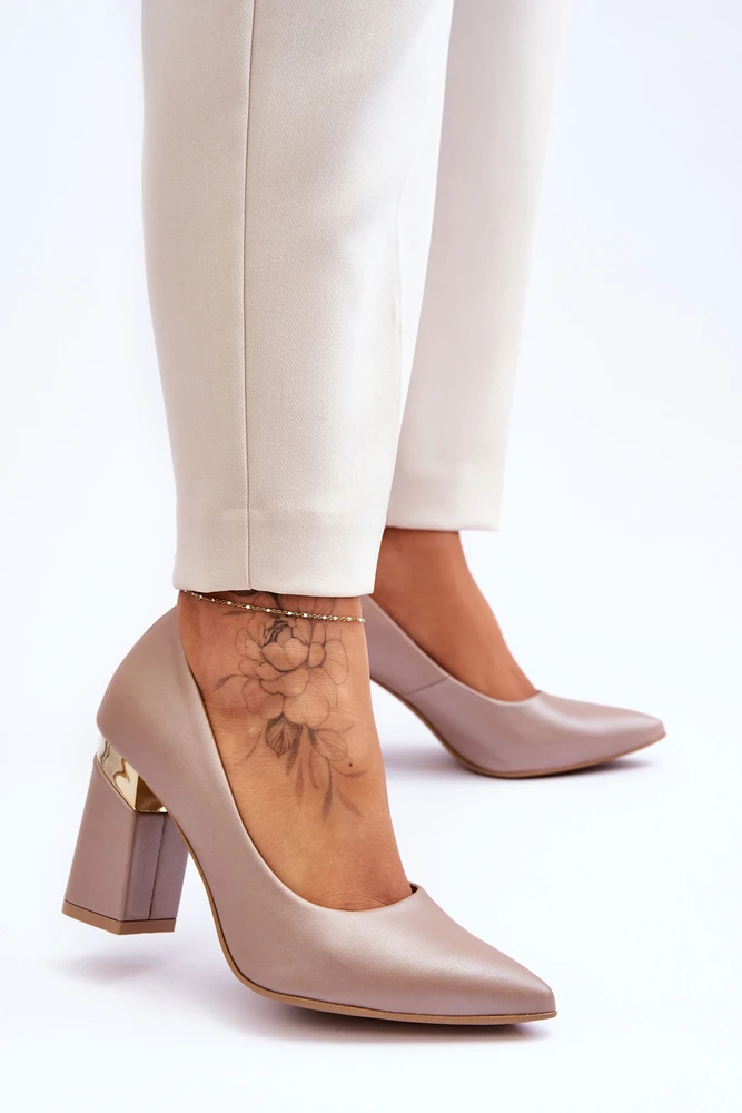 Lewski Shoes Natūralios odos elegantiški aukštakulniai