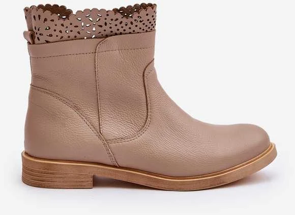 Lewski Shoes Žemi moteriški batai plokščiu kulnu