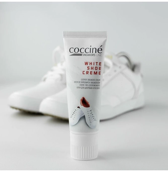 Maitinamasis batų priežiūros kremas COCCINE Baltas SHOE CREAM