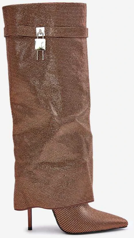 Marka Niezdefiniowana Madingi rudi ilgaauliai aukštu kulnu