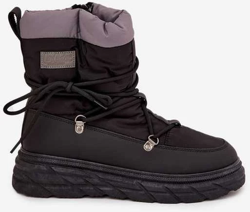 Moteriški žieminiai batai su užtrauktuku Lee Cooper