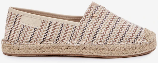 Moteriškos kokybiškos smėlio spalvos espadrilės Wrangler