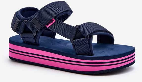 Moteriškos sportinio stiliaus platforminės basutės Lee Cooper