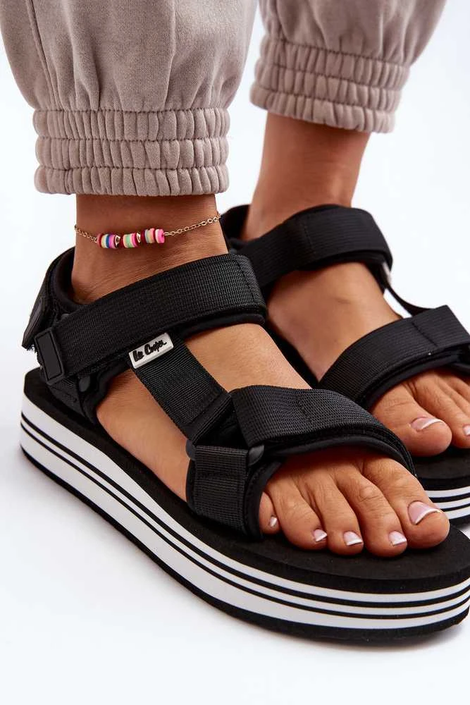 Moteriškos sportinio stiliaus platforminės basutės Lee Cooper