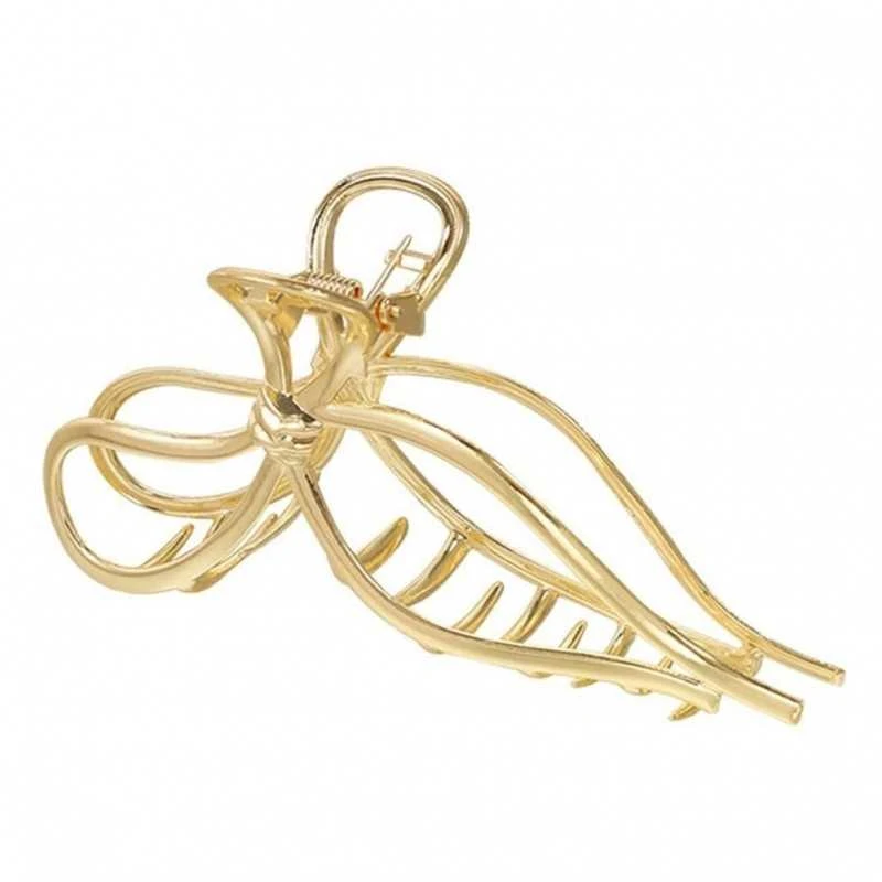 Eu Sandelis Plaukų segtukas, metalinė sagtis GOLD XL SP328