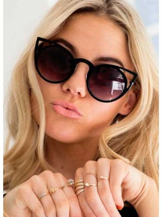 Eu Sandelis "ROYAL CAT EYES" Skaidrūs akiniai OK70WZ7