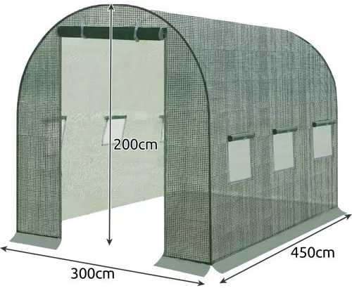 Atsarginė folija tuneliui 4,5x3x2m Gardlov 23306