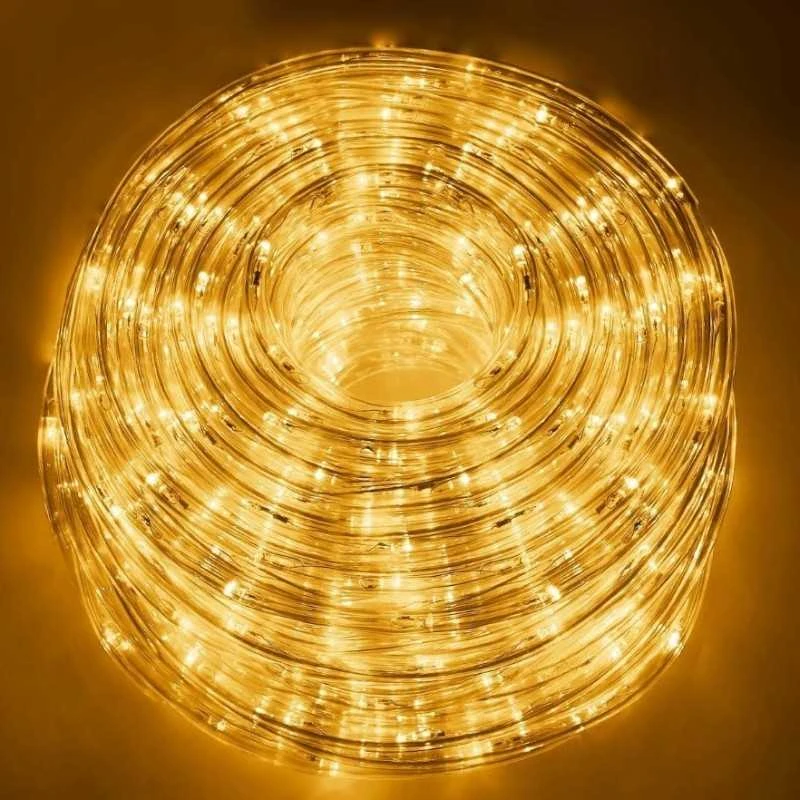 Eu Sandelis Šviečianti lanksti LED girlianda, lauko girlianda 8,5 m WARM Baltas LAMP29CB
