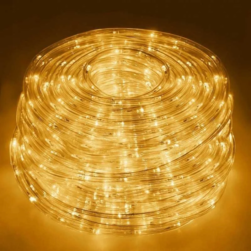 Eu Sandelis Šviečianti lanksti LED girlianda, lauko girlianda 8,5 m WARM Baltas LAMP29CB