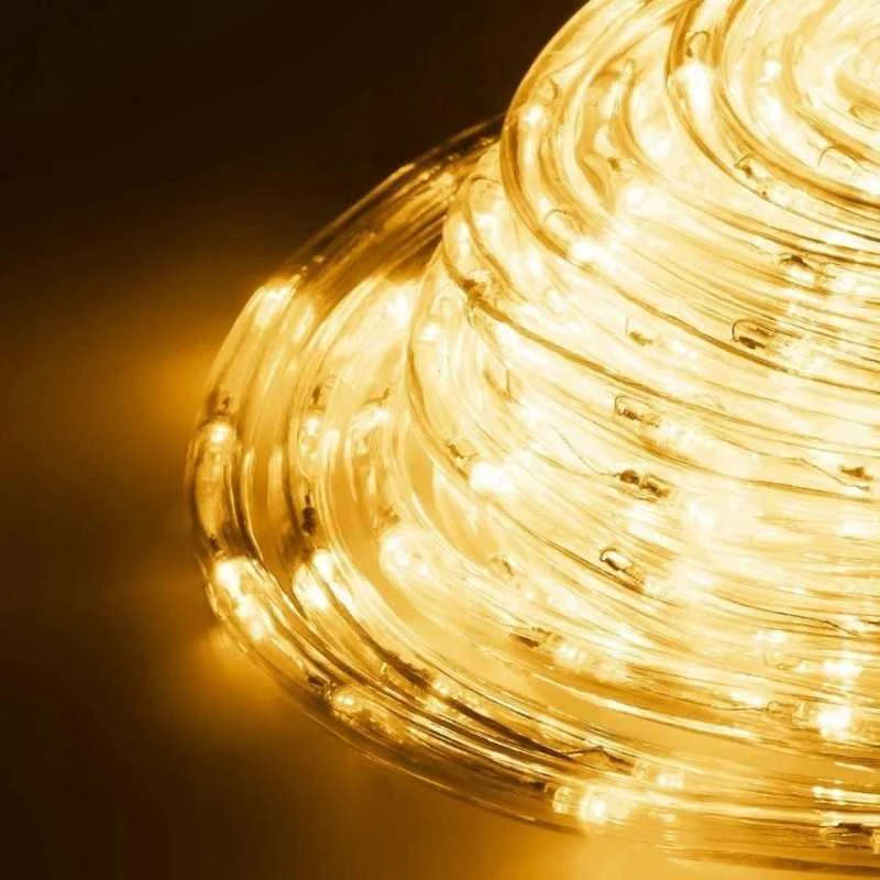 Eu Sandelis Šviečianti lanksti LED girlianda, lauko girlianda 8,5 m WARM Baltas LAMP29CB