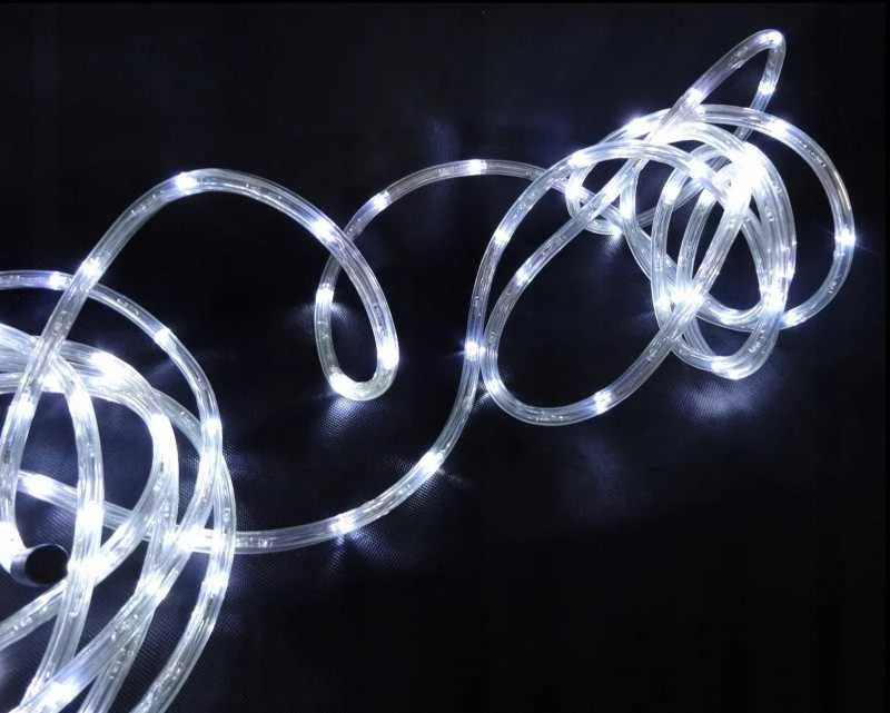 Eu Sandelis Šviečianti lanksti LED girlianda, lauko girlianda 18,5 m COLD Baltas LAMP30B