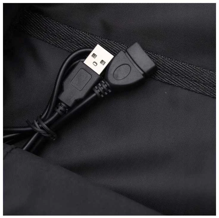 Eu Sandelis Universali mokyklinė sportinė kuprinė su USB PL158