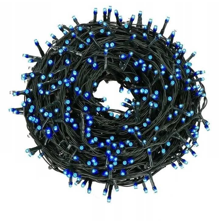 Eu Sandelis Vidaus/išorės mėlyna elektrinė lempučių girlianda 200 LED LAMP02N