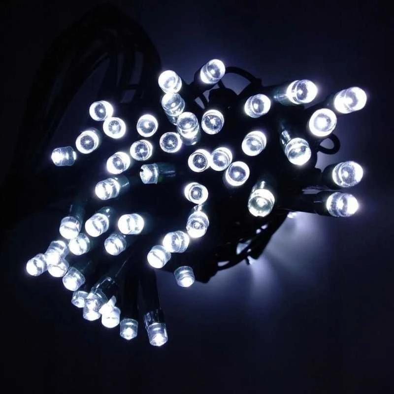 Eu Sandelis Vidaus/išorės šaltai balta elektrinė lempučių girlianda 300 LED LAMP03B
