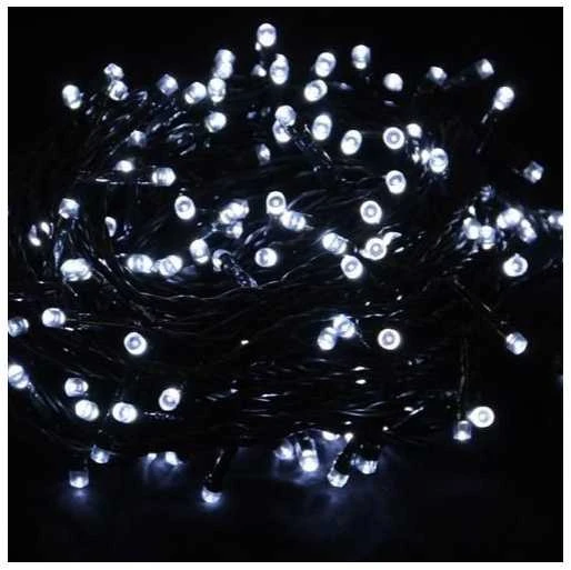 Eu Sandelis Vidaus/išorės šaltai balta elektrinė lempučių girlianda 100 LED LAMP01B