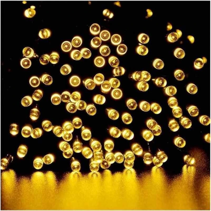 Eu Sandelis Vidaus/išorės šiltai balta elektrinė lempučių girlianda 500 LED LAMP04CB