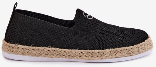 Vinceza Juodi lengvi kvėpuojantys patogūs bateliai