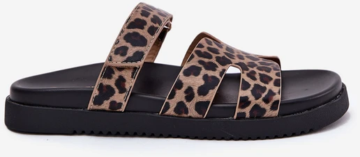 Vinceza Leopardinės šlepetės vasarai