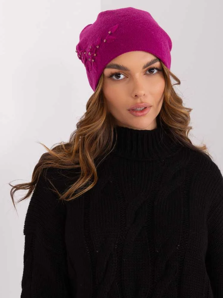 Wool Fashion Italia Elegantiška moteriška kepurė: Dydis - Universalus