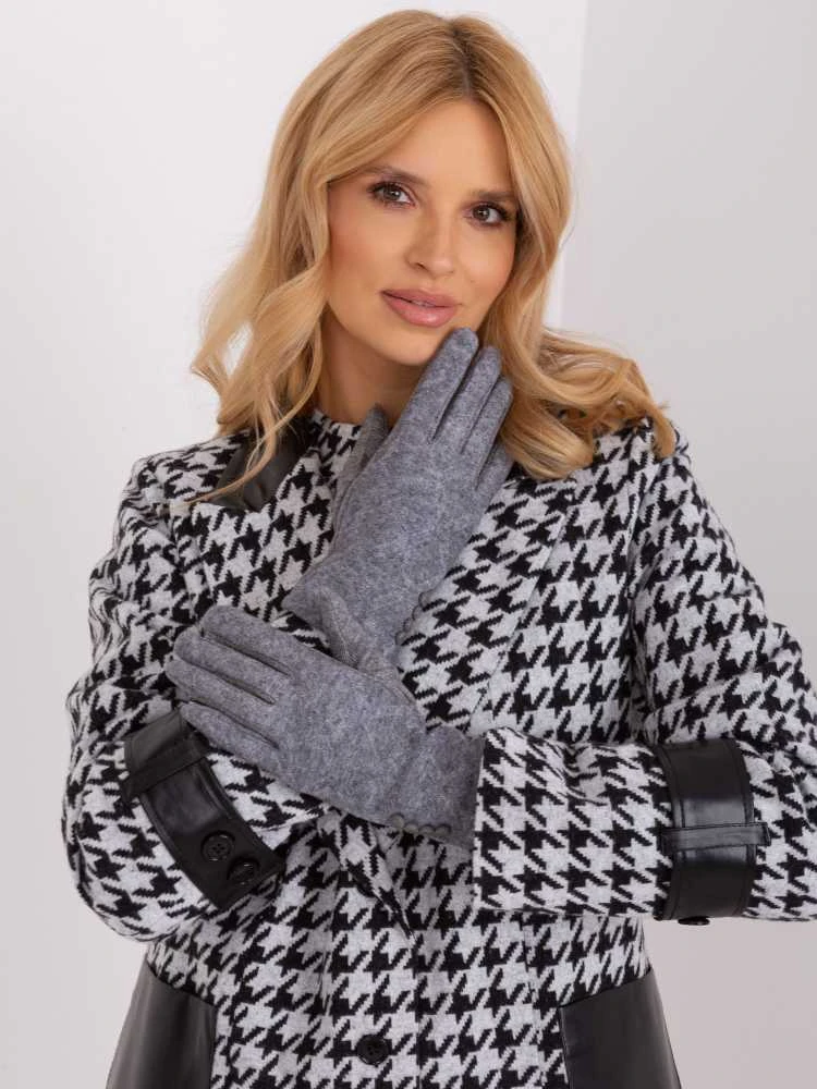 Wool Fashion Italia Elegantiškos klasikinio stiliaus pirštinės: Dydis - L/XL