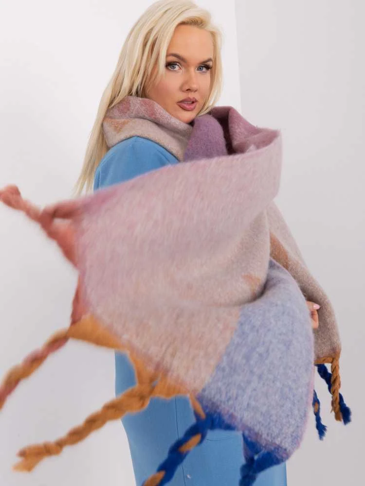 Wool Fashion Italia Ilgas šiltas šalikas: Dydis - Universalus
