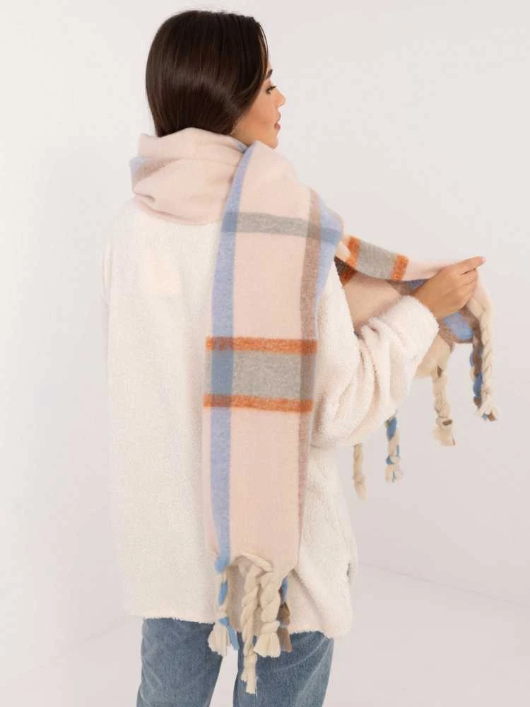 Wool Fashion Italia Minkštas ilgas švelnus moteriškas šalikas: Dydis - Universalus