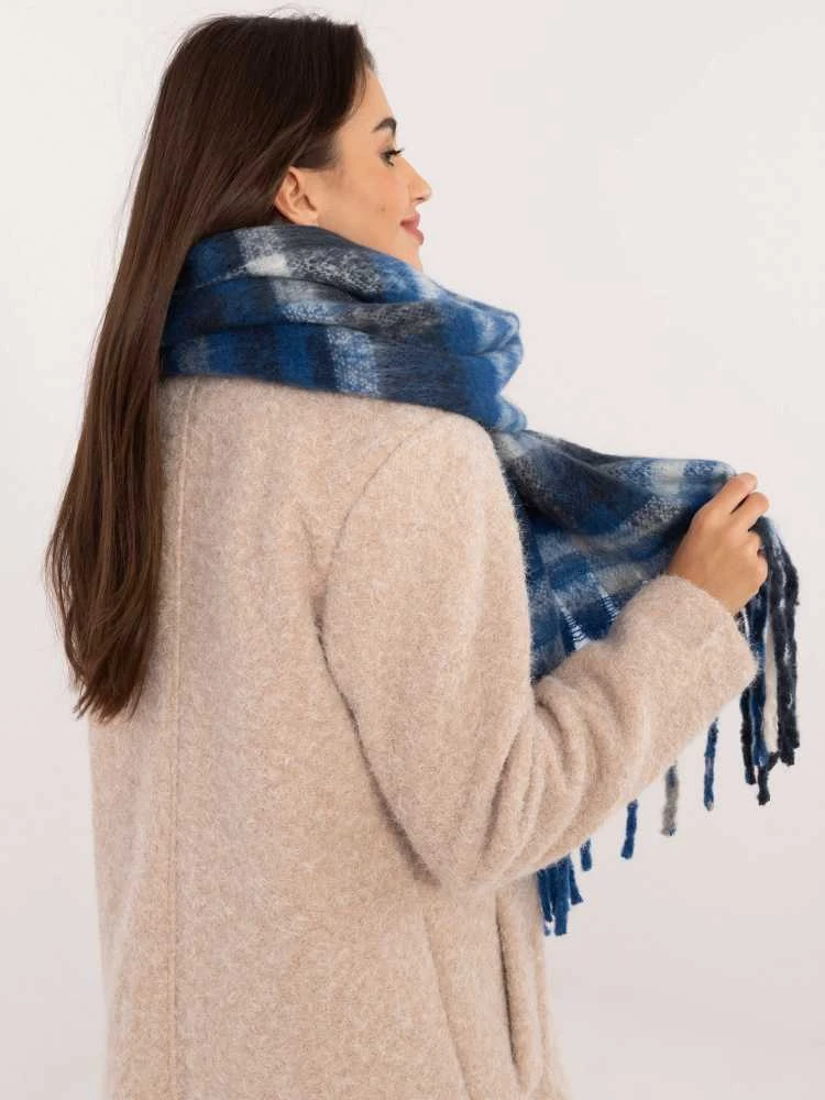 Wool Fashion Italia Minkštas ilgas švelnus moteriškas šalikas: Dydis - Universalus