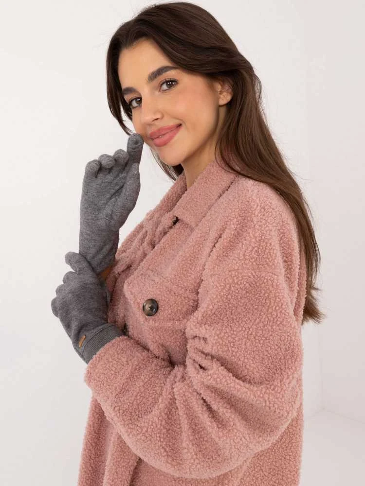 Wool Fashion Italia Šiltos moteriškos pirštinės: Dydis - L/XL