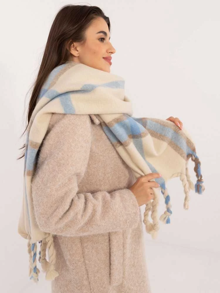 Wool Fashion Italia Švelnus moteriškas ilgas šalikas: Dydis - Universalus
